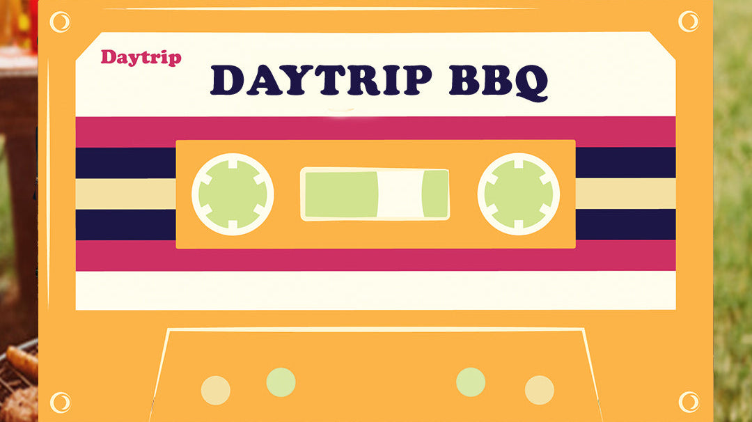 graphic image of a cassette tape with a playlist title