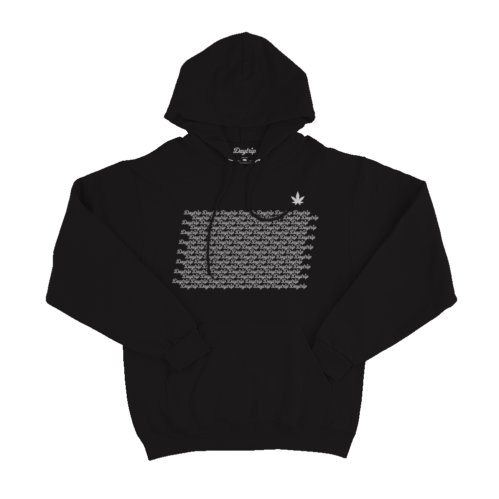 Daytrip Repeat Logo Hoodie Black M