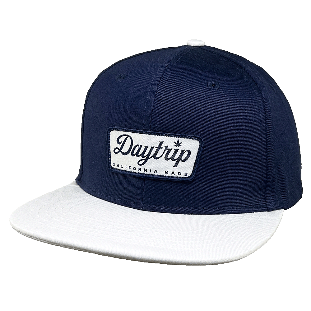 Navy blue and white online snapback hats