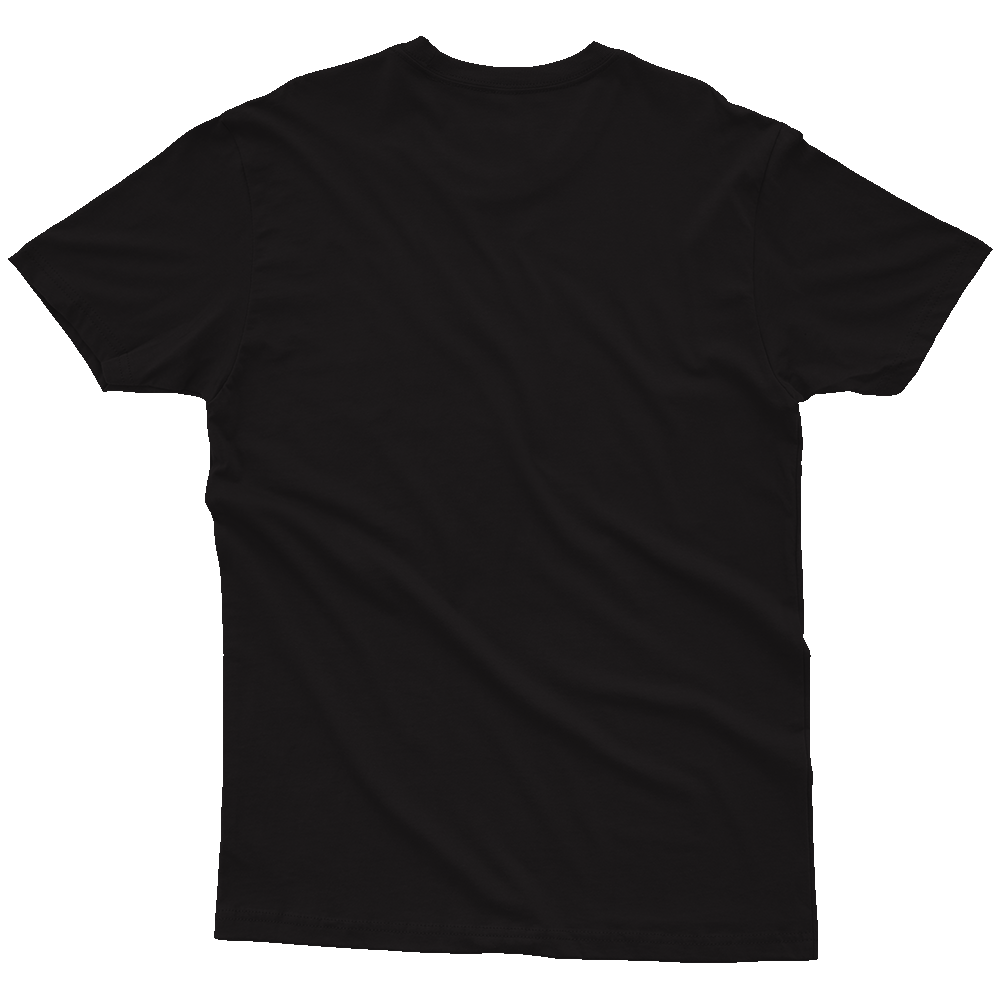 Daytrip Script Logo Tee Back in Black with White Screenprint